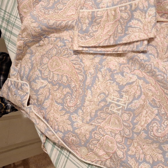 Ralph Lauren Ladies Pajama Set With Long Pants - Picture 2 of 10